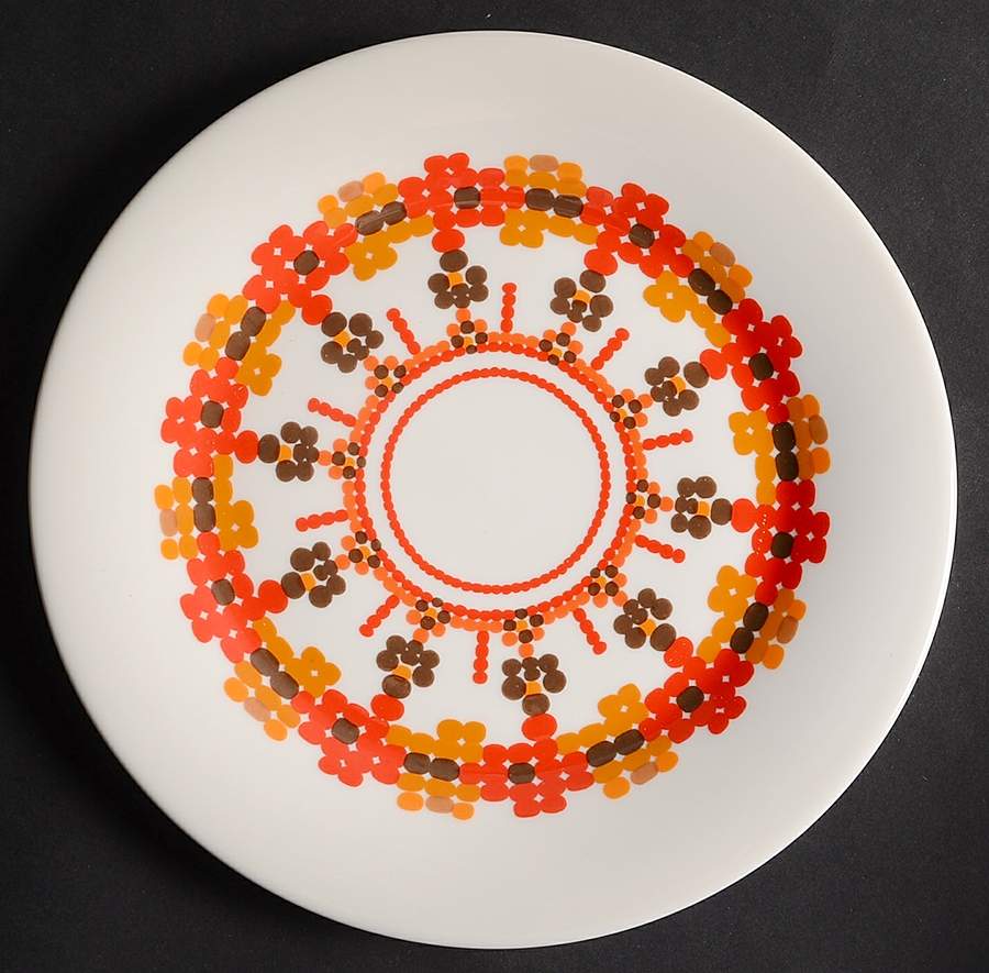 Kaleidoscope Salad Plate by Royal Doulton-1