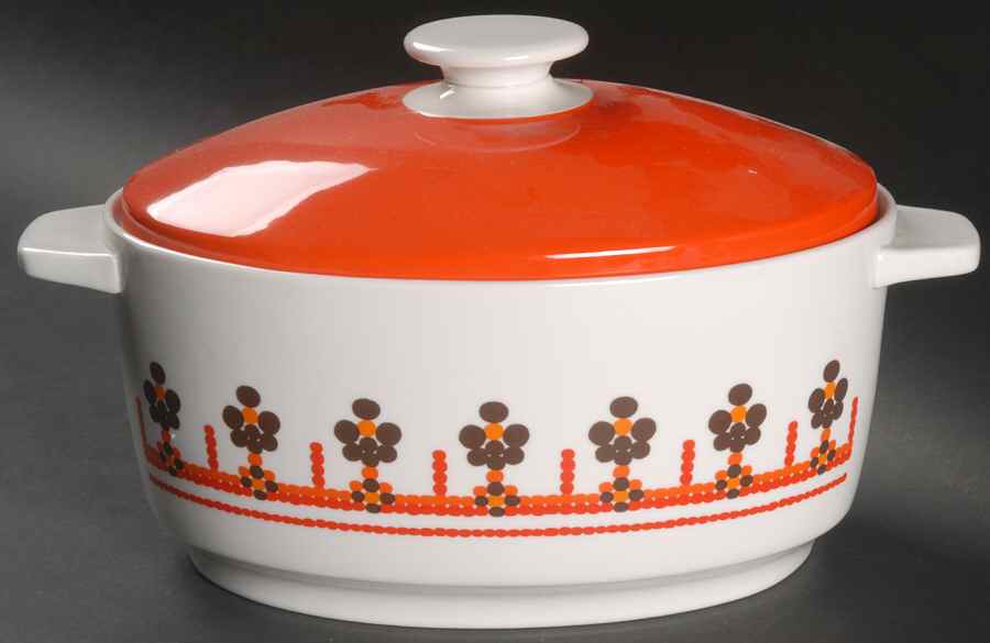 Kaleidoscope Small Oval Oven To Table Covered Casserole by Royal Doulton-1