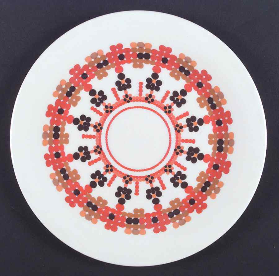 Kaleidoscope Dinner Plate by Royal Doulton-1