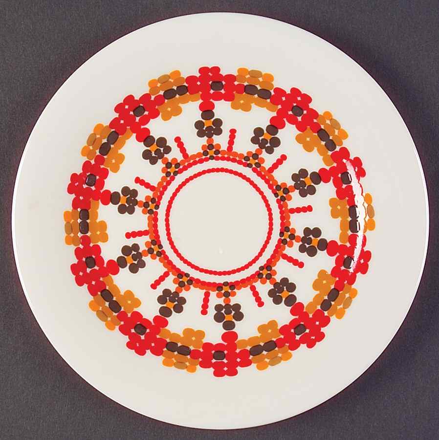 Kaleidoscope Bread & Butter Plate by Royal Doulton-1