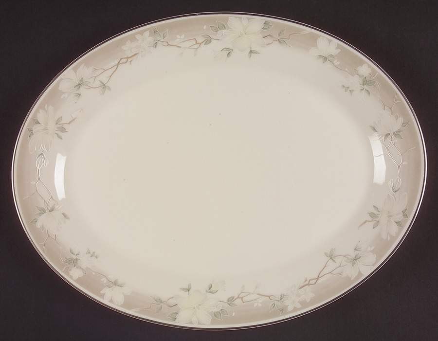 Kathleen 13" Oval Serving Platter by Royal Doulton-1