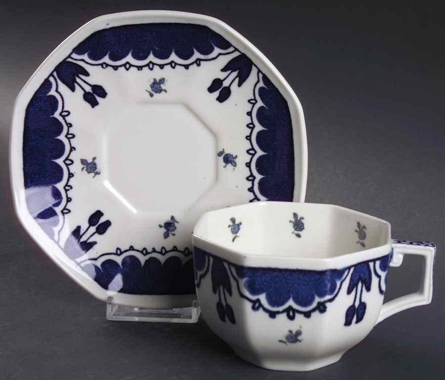 Kay Oversized Cup & Saucer Set by Royal Doulton-1