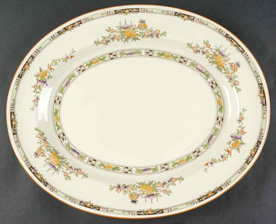 Kenilworth 16" Oval Serving Platter by Royal Doulton-1