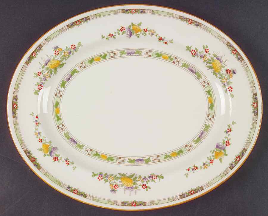 Kenilworth 10" Oval Serving Platter by Royal Doulton-1
