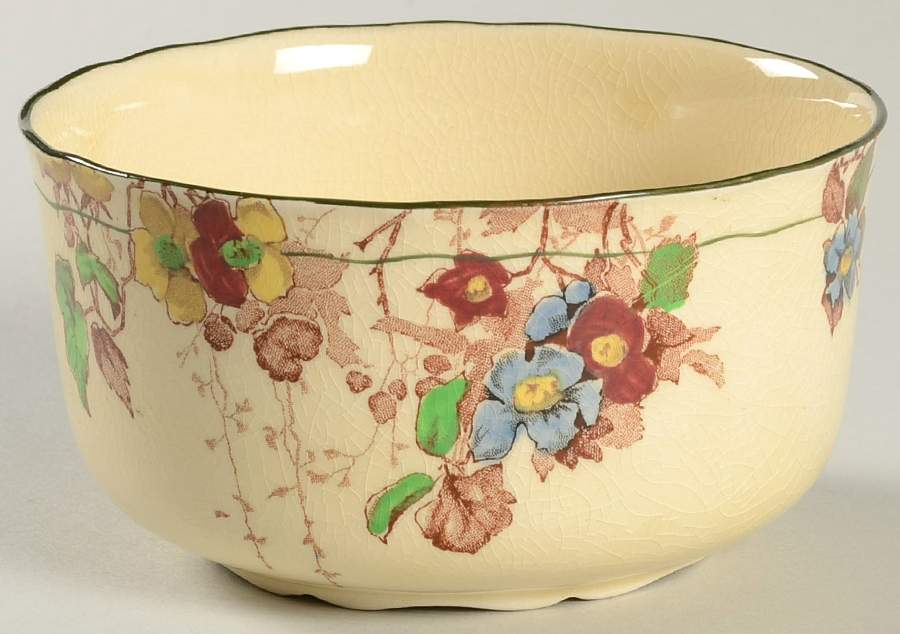 Kew Cranberry Bowl by Royal Doulton-1