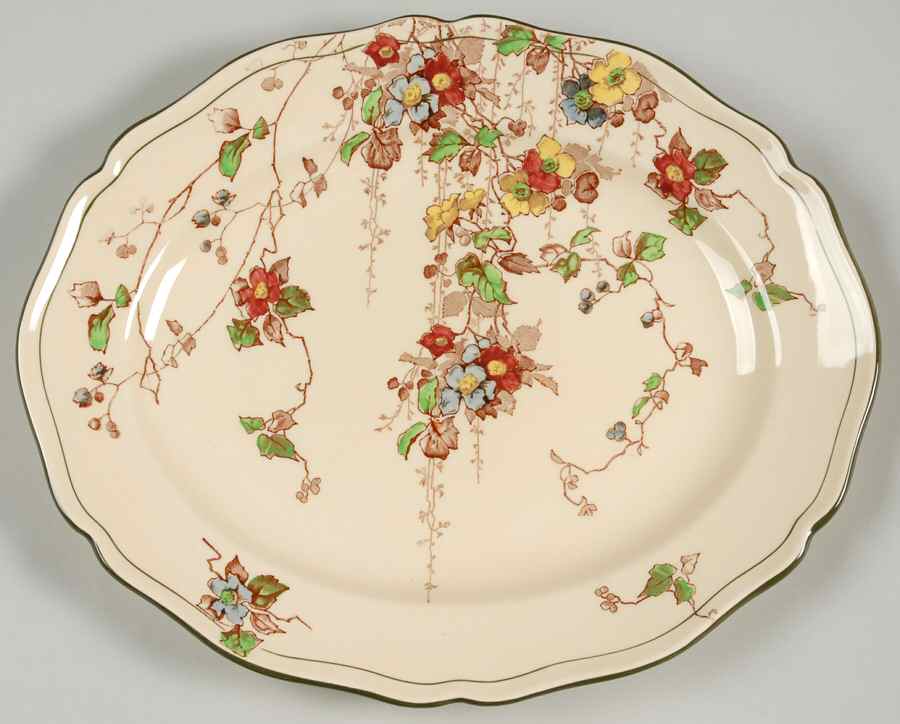 Kew 11" Oval Serving Platter by Royal Doulton-1