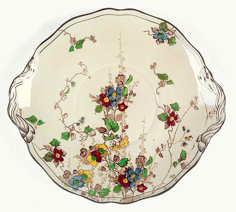 Kew Handled Cake Plate by Royal Doulton-1