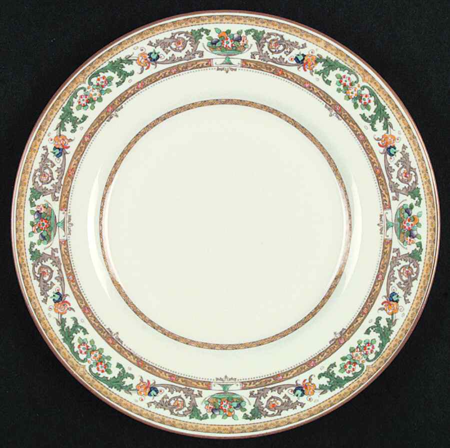 The Killarney (Thick Verge Line) Salad Plate by Royal Doulton-1
