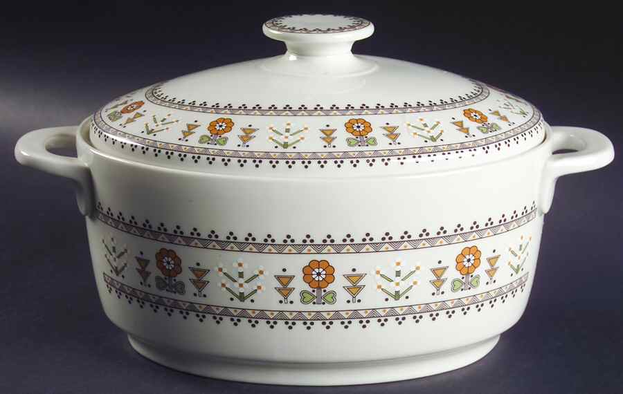 Kimberley 2 Quart Oval Covered Casserole by Royal Doulton-1