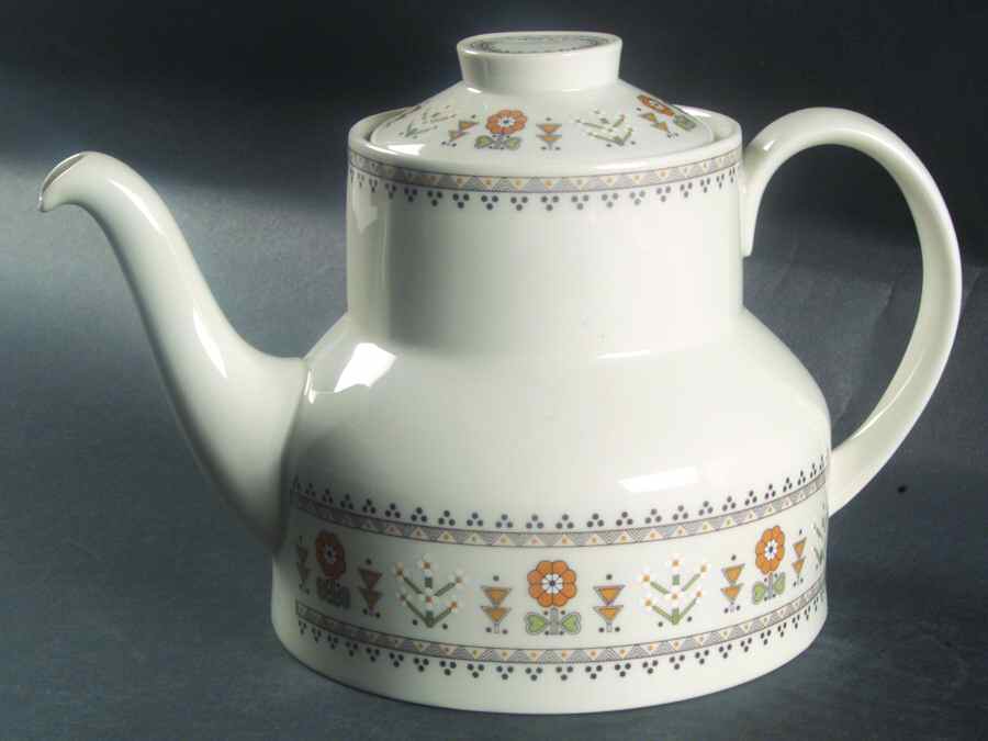 Kimberley Teapot & Lid by Royal Doulton-1
