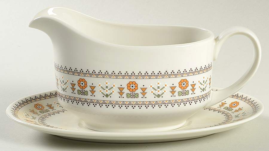 Kimberley Gravy Boat & Underplate by Royal Doulton-1