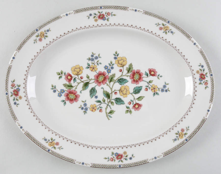 Kingswood 13" Oval Serving Platter by Royal Doulton-1