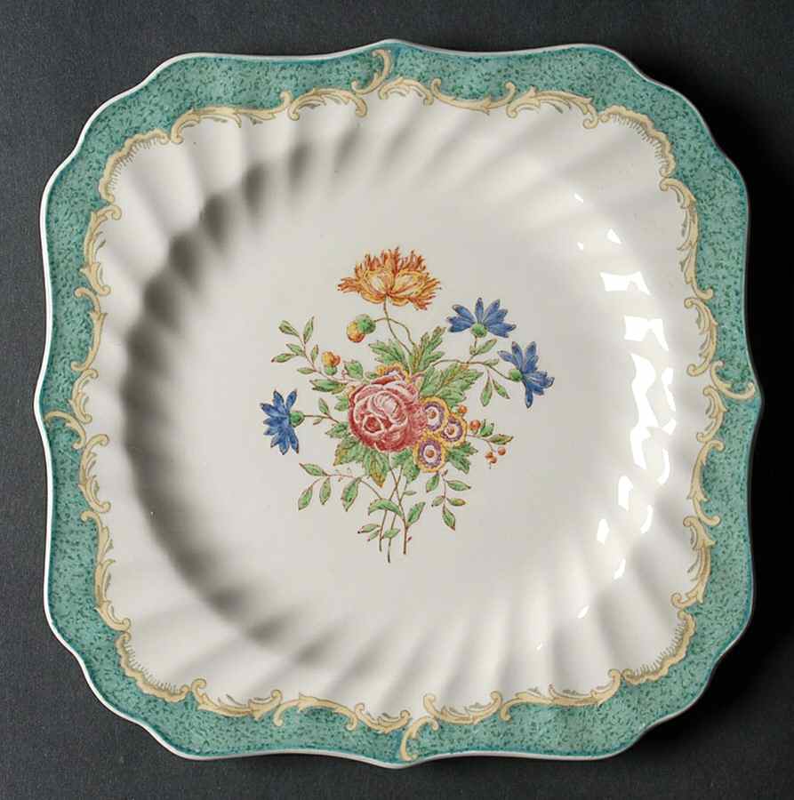 Kingswood Square Salad Plate by Royal Doulton-1