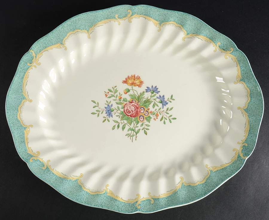 Kingswood 15" Oval Serving Platter by Royal Doulton-1