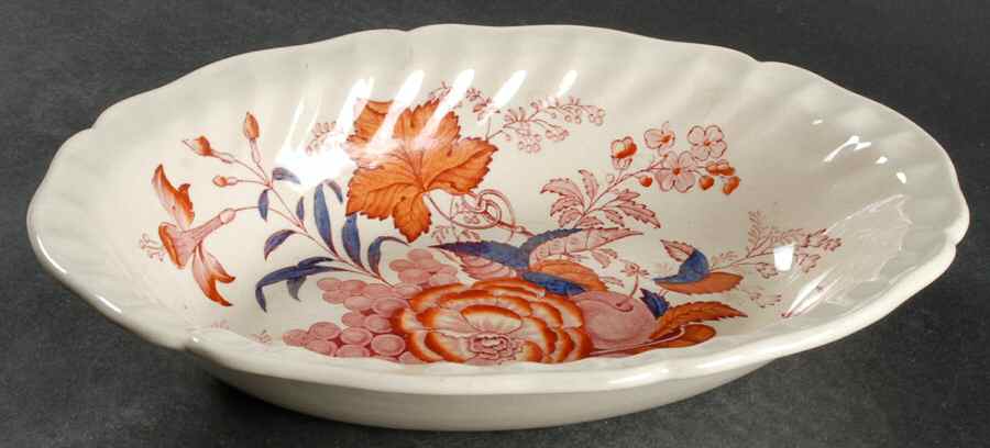 Kirkwood 9" Oval Vegetable Bowl by Royal Doulton-1