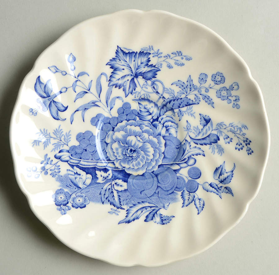 The Kirkwood Blue Saucer for Oversized Cup by Royal Doulton-1