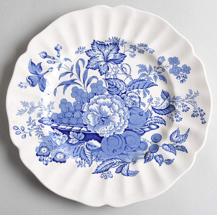 The Kirkwood Blue Dinner Plate by Royal Doulton-1