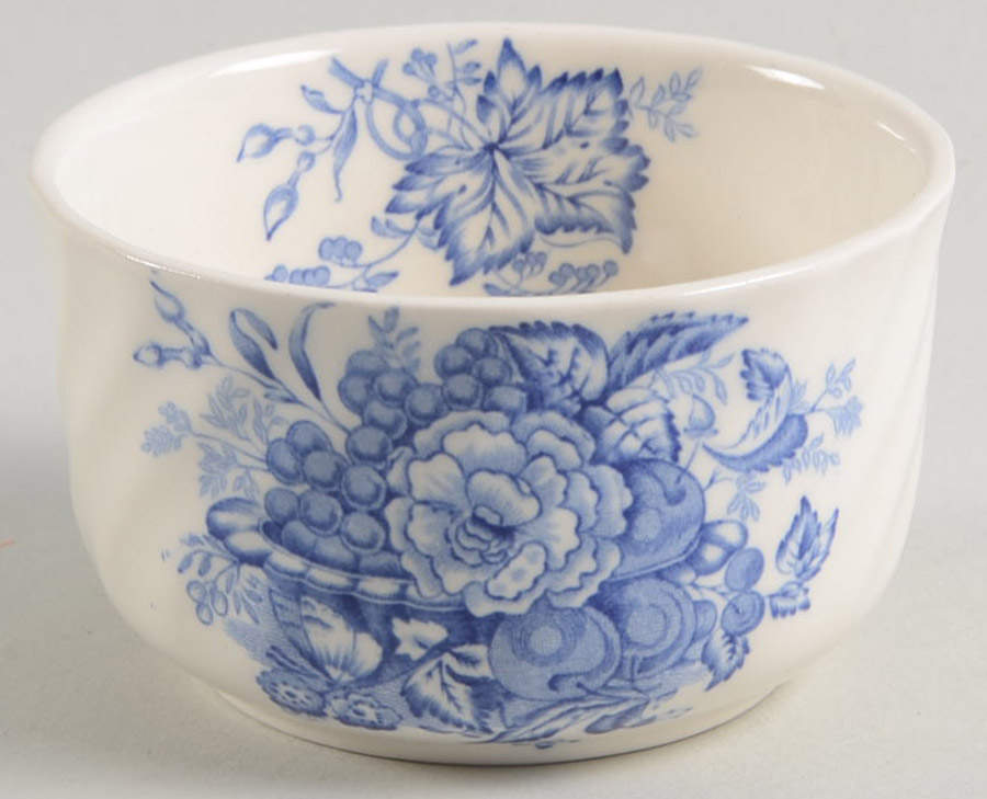 The Kirkwood Blue Mini Open Sugar Bowl by Royal Doulton-1
