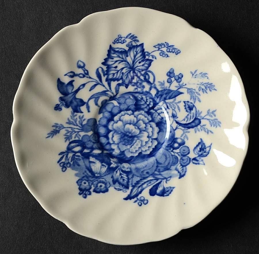 The Kirkwood Blue Saucer for Demitasse Cup by Royal Doulton-1
