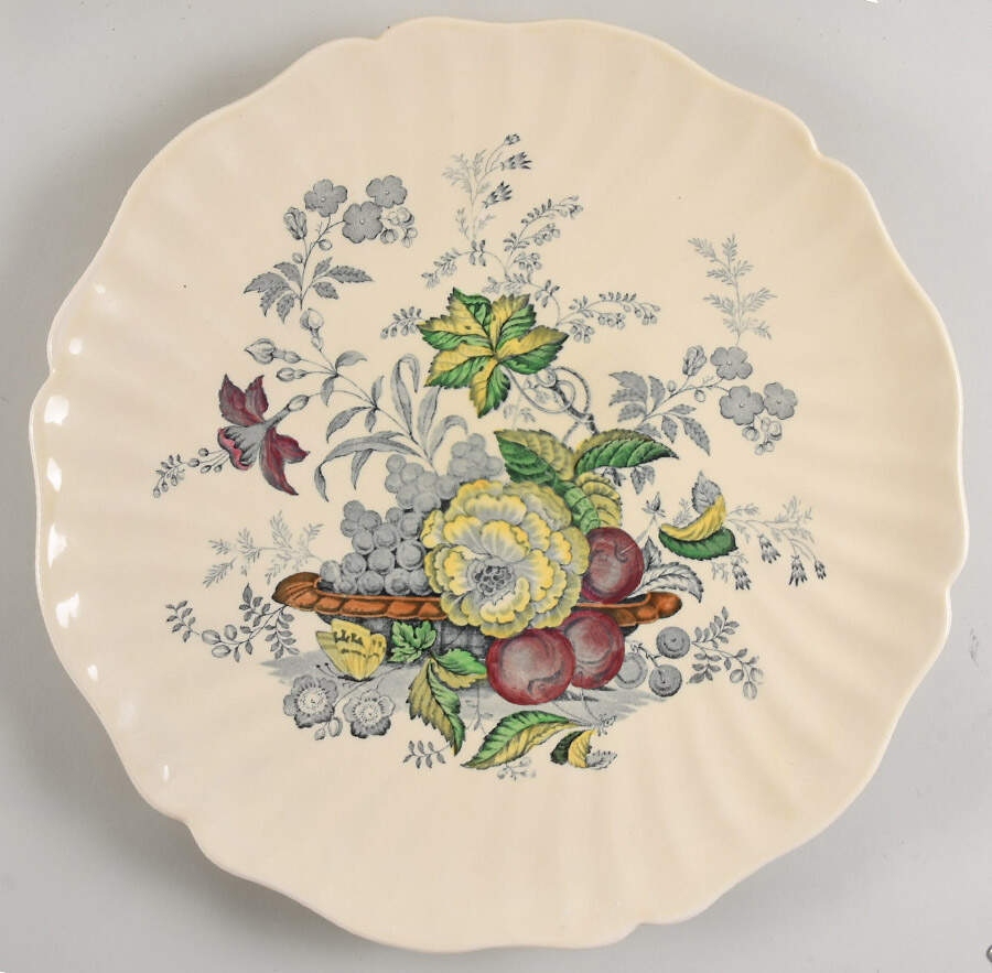 The Kirkwood Multicolor 15" Wall Plate by Royal Doulton-1