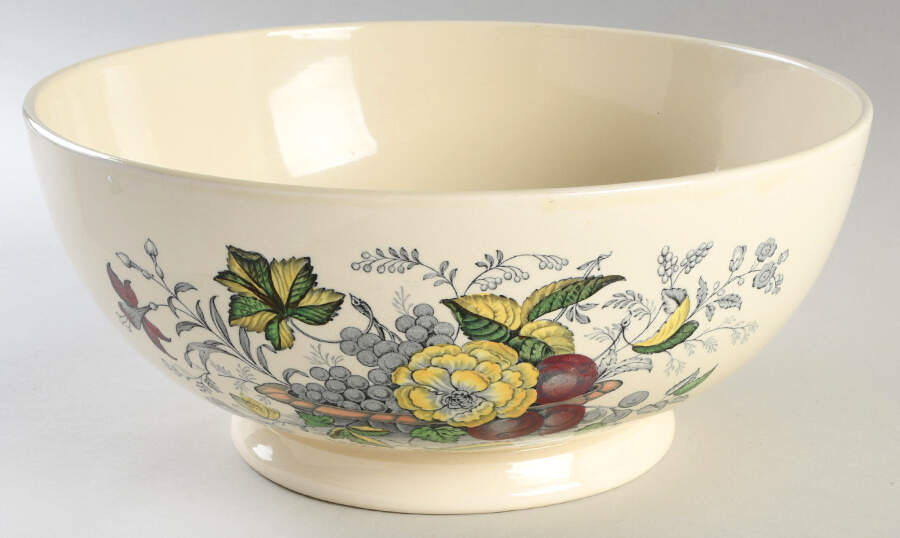 The Kirkwood Multicolor Punch Bowl by Royal Doulton-1