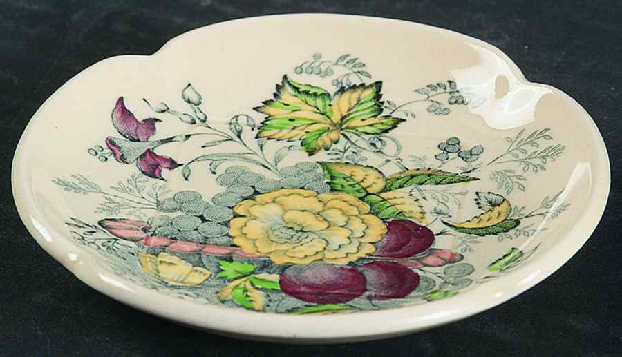 The Kirkwood Multicolor Butter Pat by Royal Doulton-1