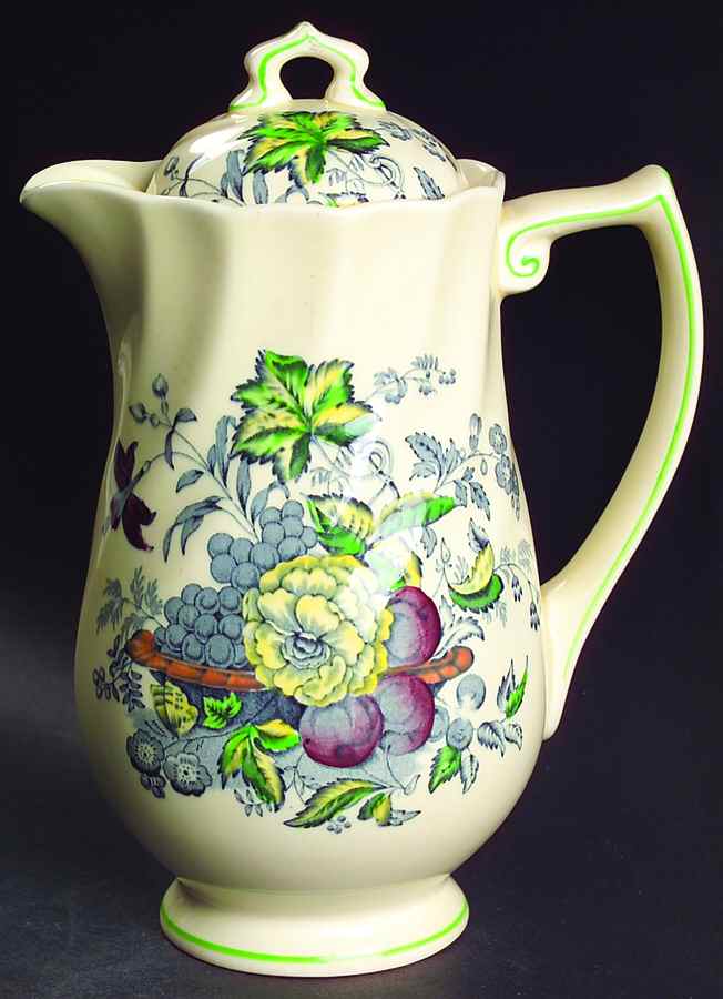 The Kirkwood Multicolor Hot Water Jug & Lid by Royal Doulton-1