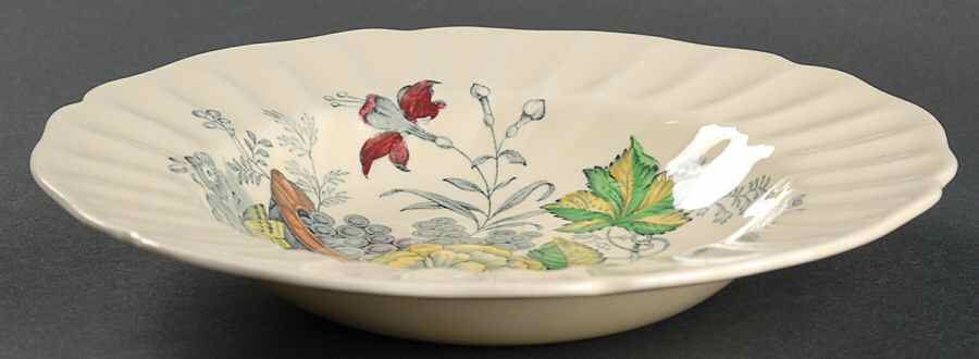 The Kirkwood Multicolor Rim Soup Bowl by Royal Doulton-1