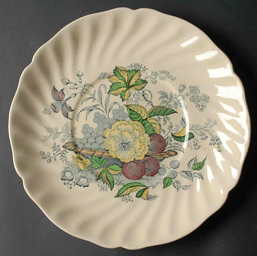 The Kirkwood Multicolor Underplate for Tureen by Royal Doulton-1
