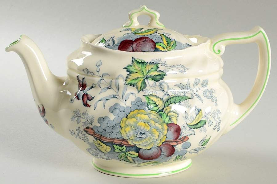 The Kirkwood Multicolor Teapot & Lid by Royal Doulton-1