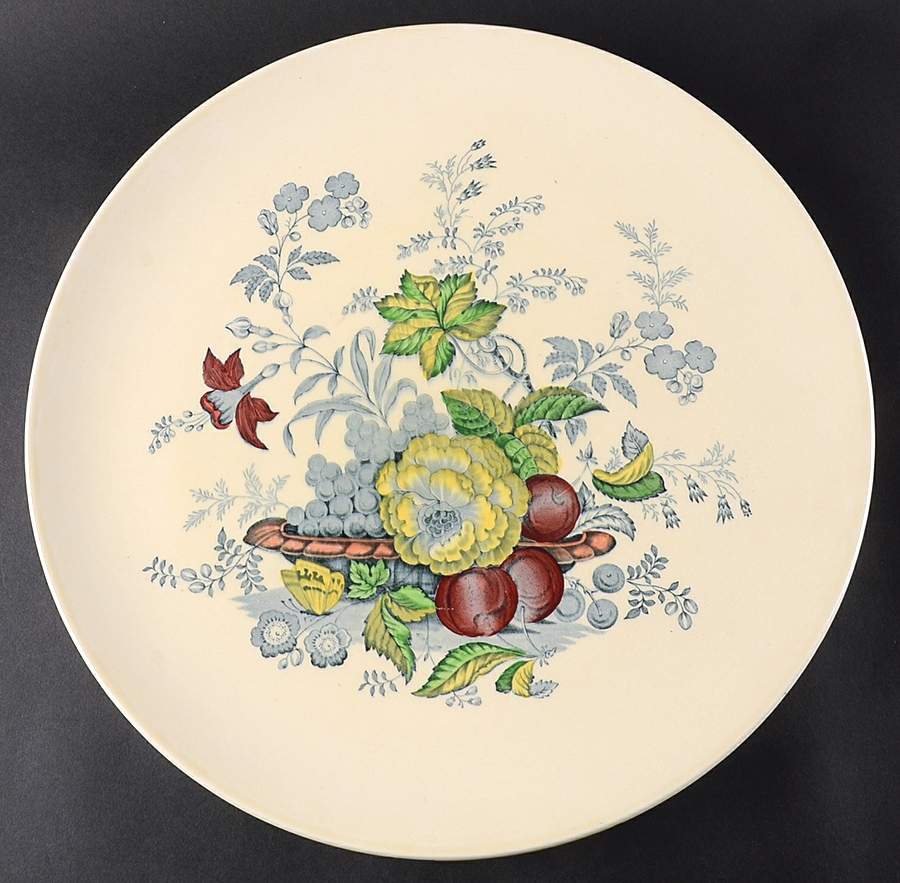 The Kirkwood Multicolor Large Chop Plate (Round Platter) by Royal Doulton-1
