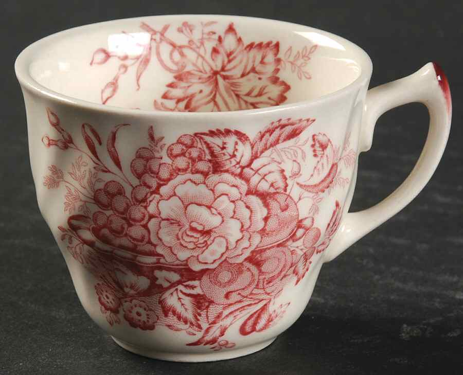 The Kirkwood Red Flat Demitasse Cup by Royal Doulton-1