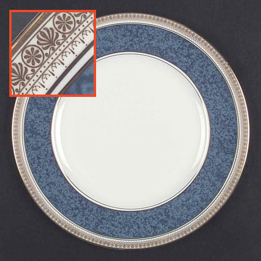 Kingston Sapphire Dinner Plate by Royal Doulton-1