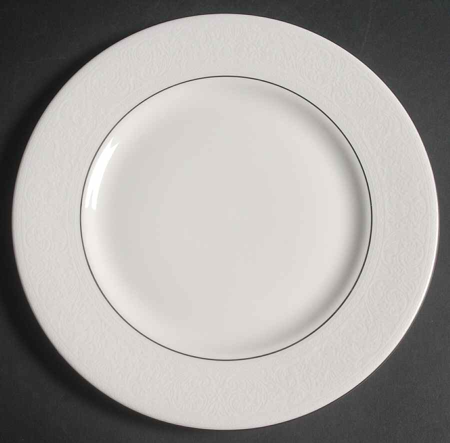 Lace Point Luncheon Plate by Royal Doulton-1