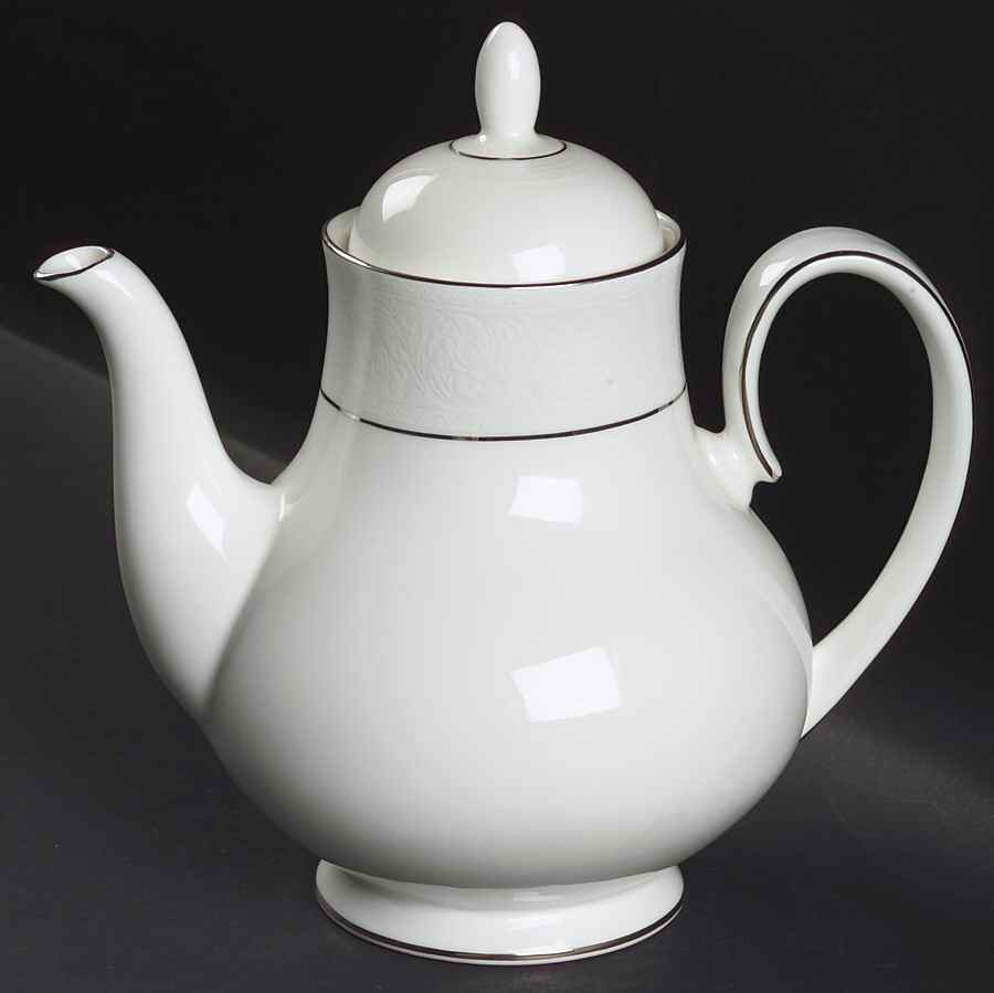 Lace Point Coffee Pot & Lid by Royal Doulton-1