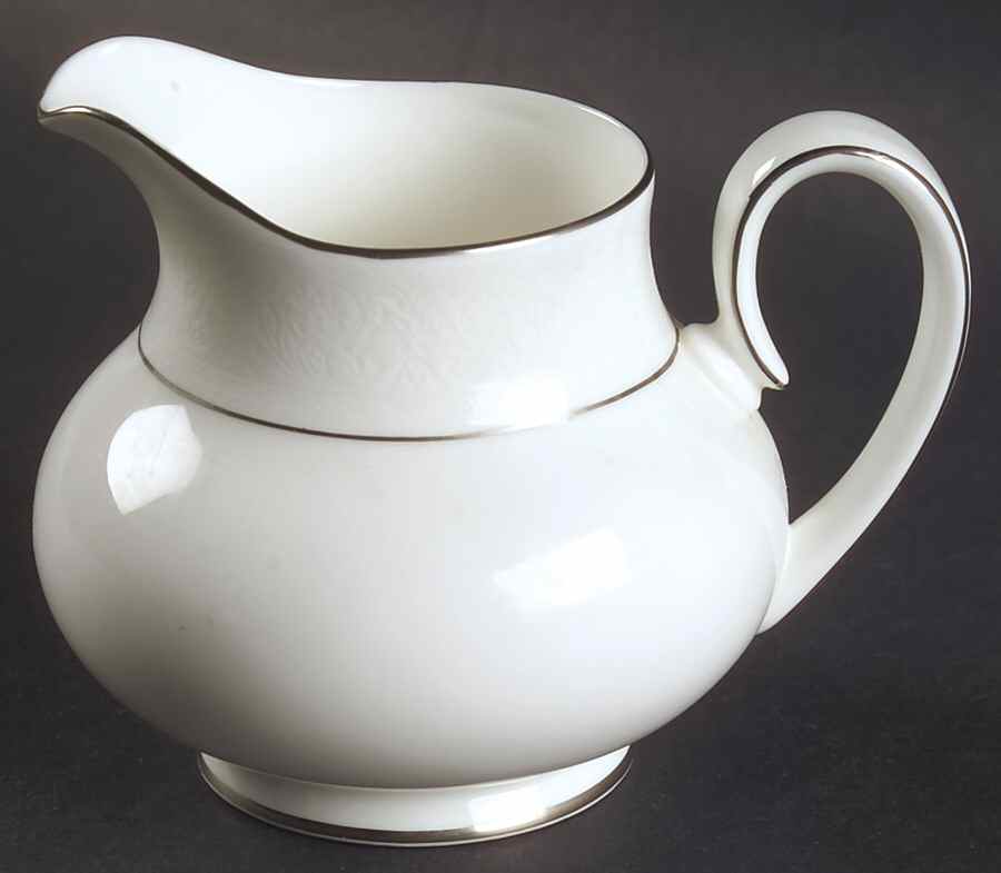 Lace Point Creamer by Royal Doulton-1
