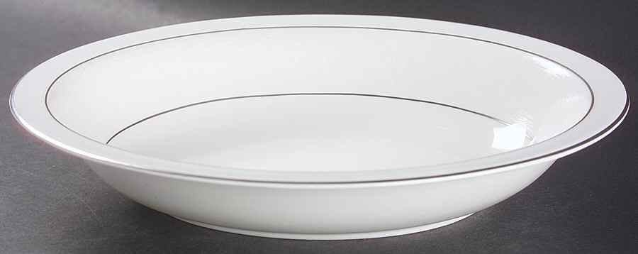 Lace Point 10" Oval Vegetable Bowl by Royal Doulton-1