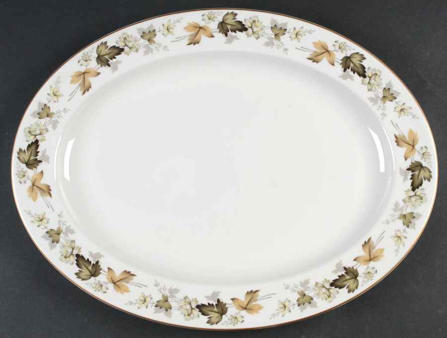 Larchmont 15" Oval Serving Platter by Royal Doulton-1
