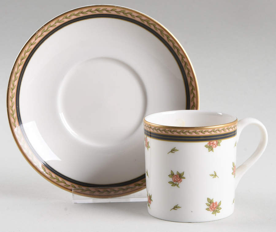 Lauren Flat Demitasse Cup & Saucer Set by Royal Doulton-1