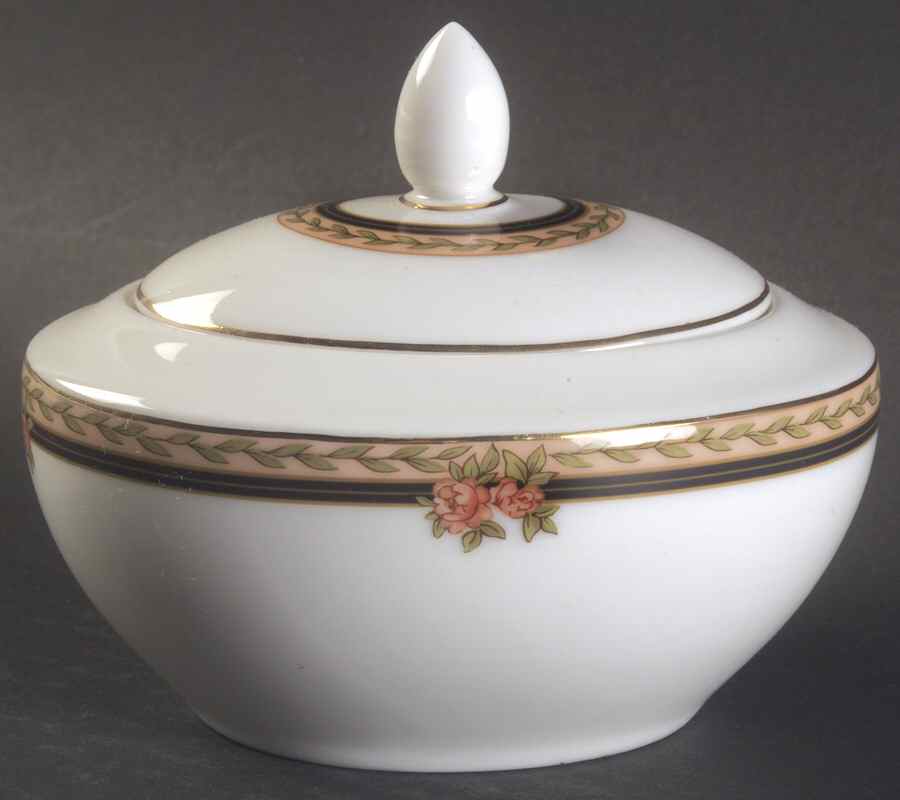 Lauren Sugar Bowl & Lid by Royal Doulton-1
