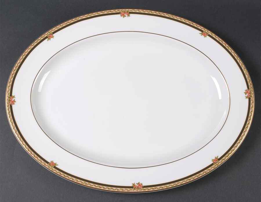 Lauren 16" Oval Serving Platter by Royal Doulton-1