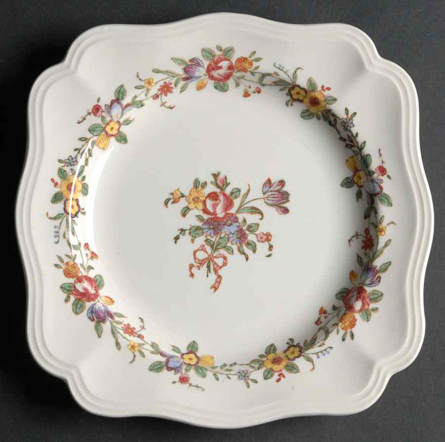 Leighton Square Salad Plate by Royal Doulton-1
