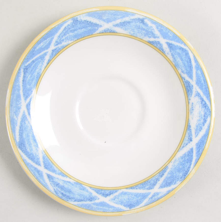 Lemon Trellis Saucer by Royal Doulton-1