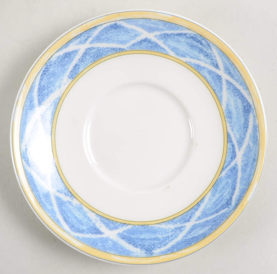 Lemon Trellis Saucer for Demitasse Cup by Royal Doulton-1