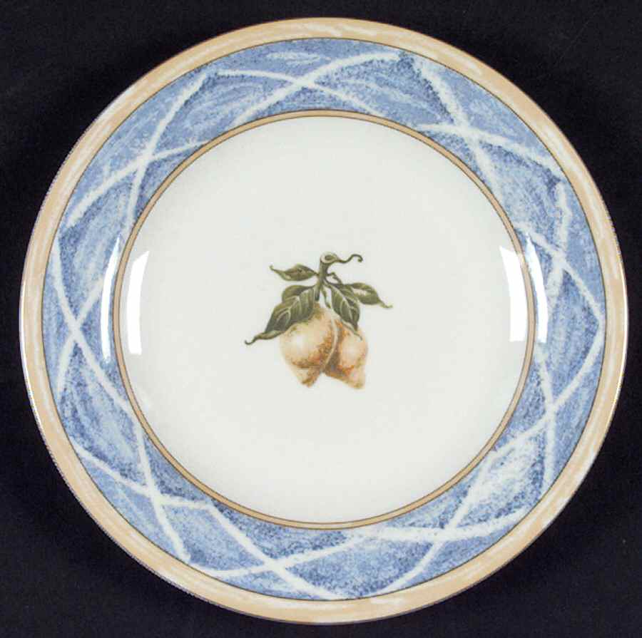 Lemon Trellis Salad Plate by Royal Doulton-1