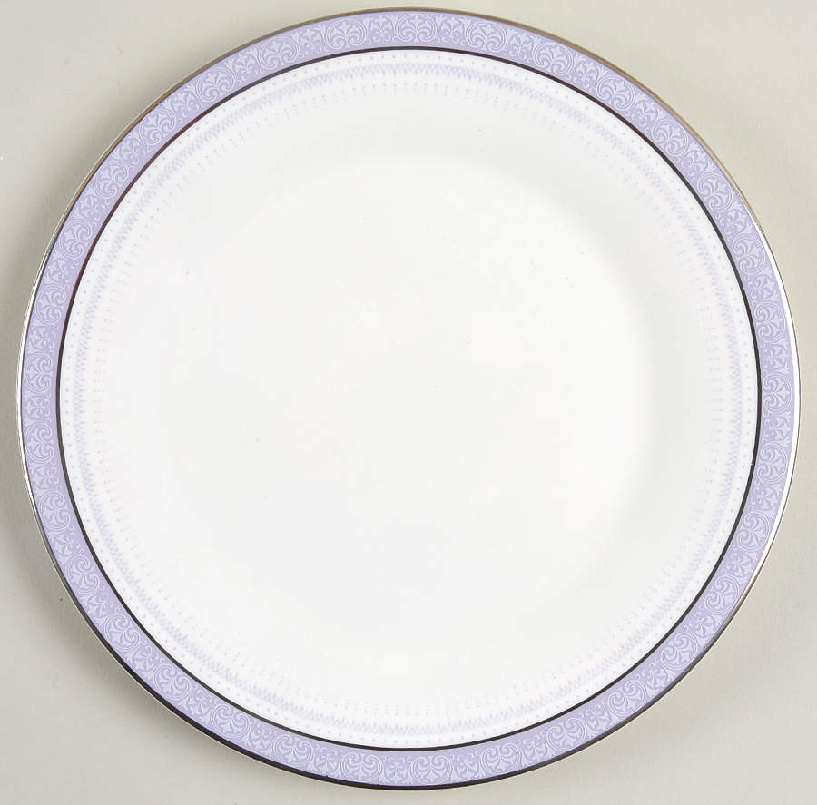 Lilactime Salad Plate by Royal Doulton-1
