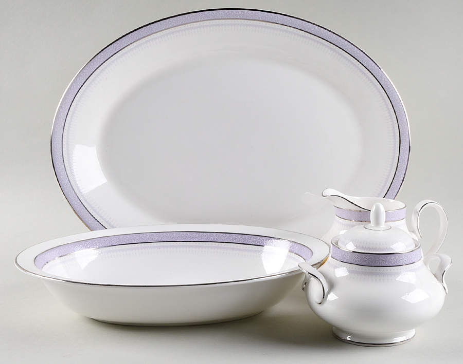 Lilactime 5 Piece Hostess Set by Royal Doulton-1