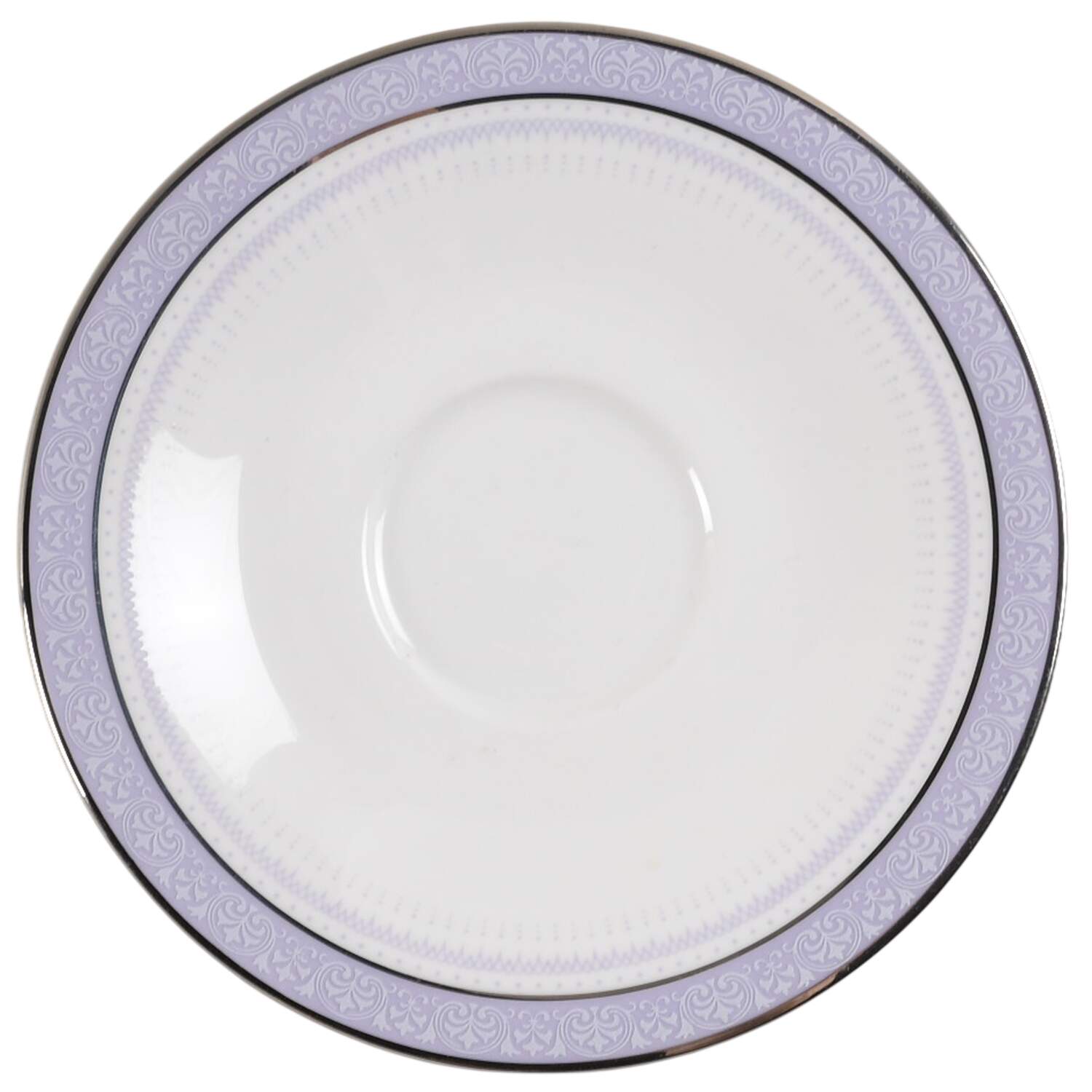 Lilactime Saucer by Royal Doulton-1