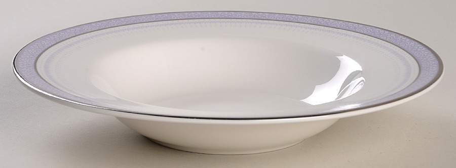 Lilactime Rim Soup Bowl by Royal Doulton-1