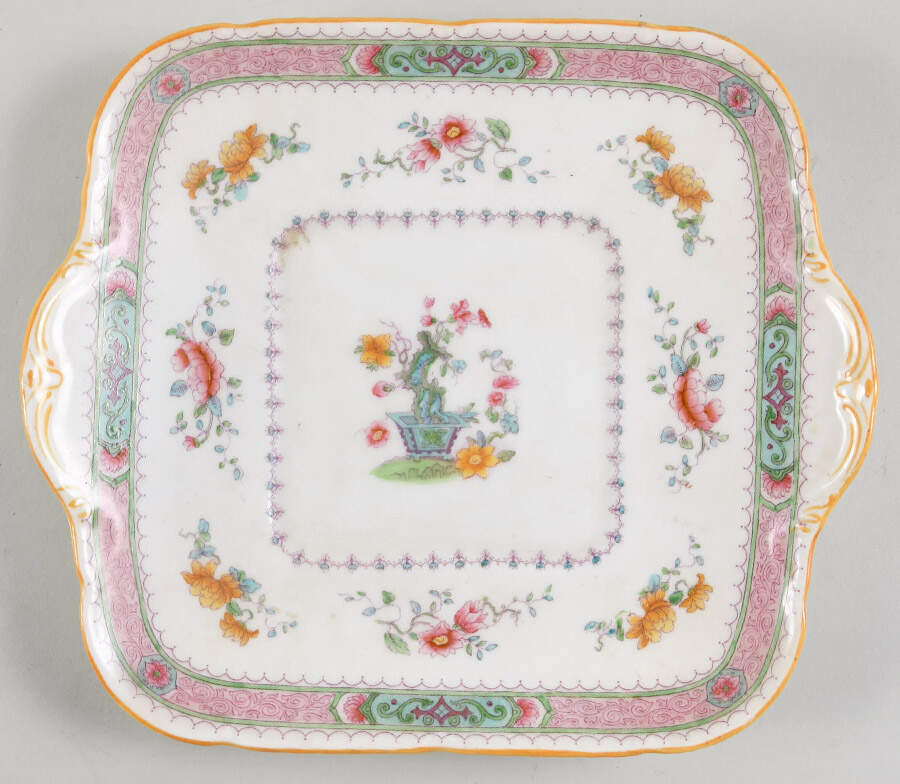 Lilian Handled Cake Plate by Royal Doulton-1